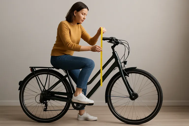Framematen fiets dames per type en rijstijl