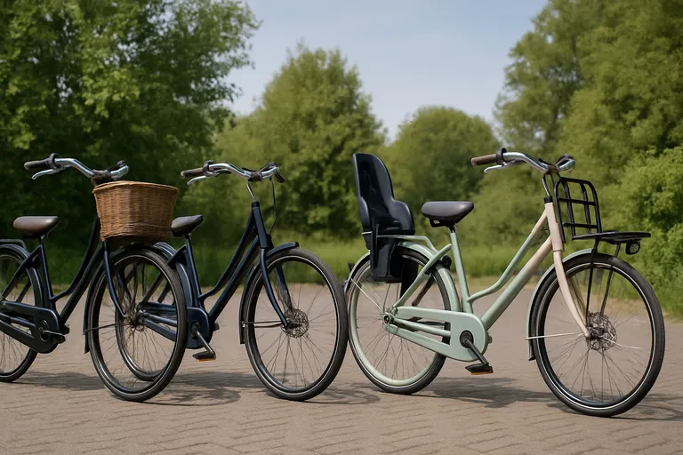 Modellen en typen Popal dames fiets