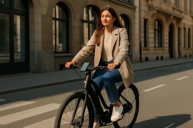 Moeiteloos en elegant door de stad met de Cowboy elektrische damesfiets