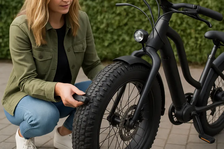 Praktische tips, onderhoud en accessoires voor een fiets met dikke banden dames