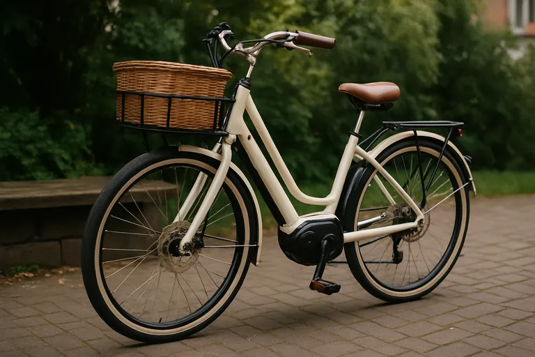 Retro charme met elektrische ondersteuning: de stijlvolle damesfiets voor elke dag