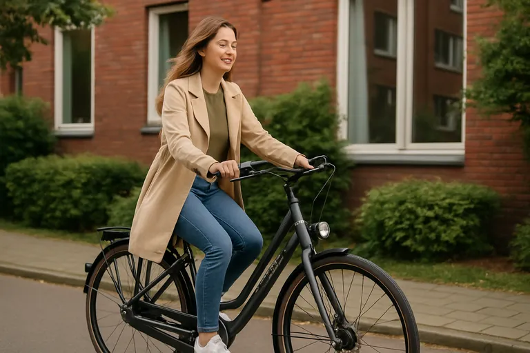 Stijlvol en zorgeloos onderweg met de Batavus damesfiets voor dagelijks comfort en duurzame kwaliteit