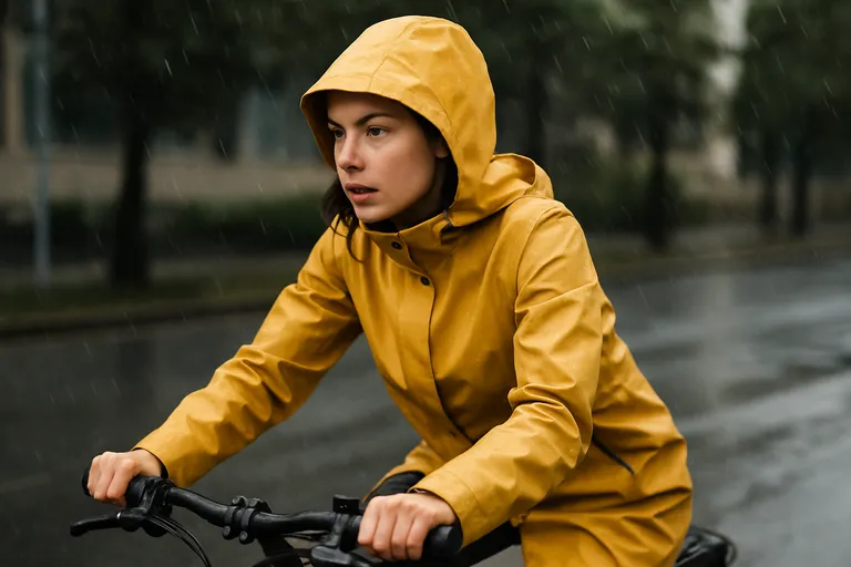 Waarom een specifieke regenjas voor op de fiets voor dames?