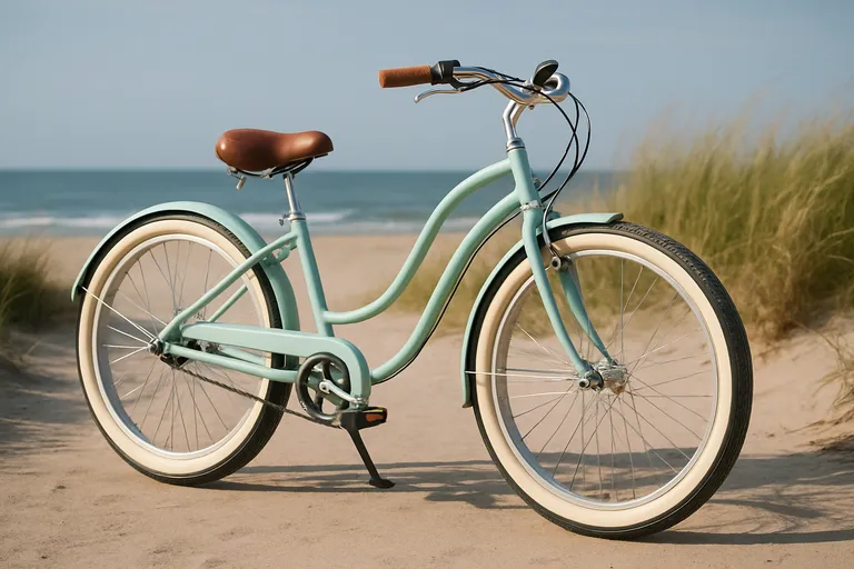 Wat is een beach cruiser fiets voor dames