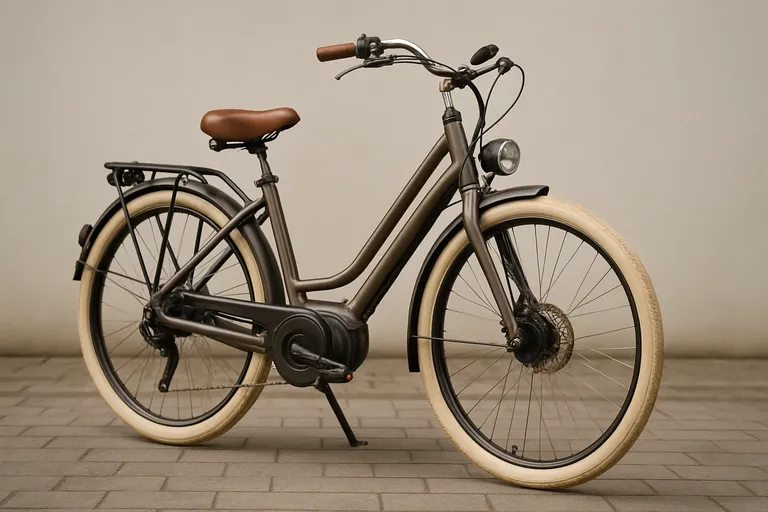 Wat is een retro elektrische fiets voor dames