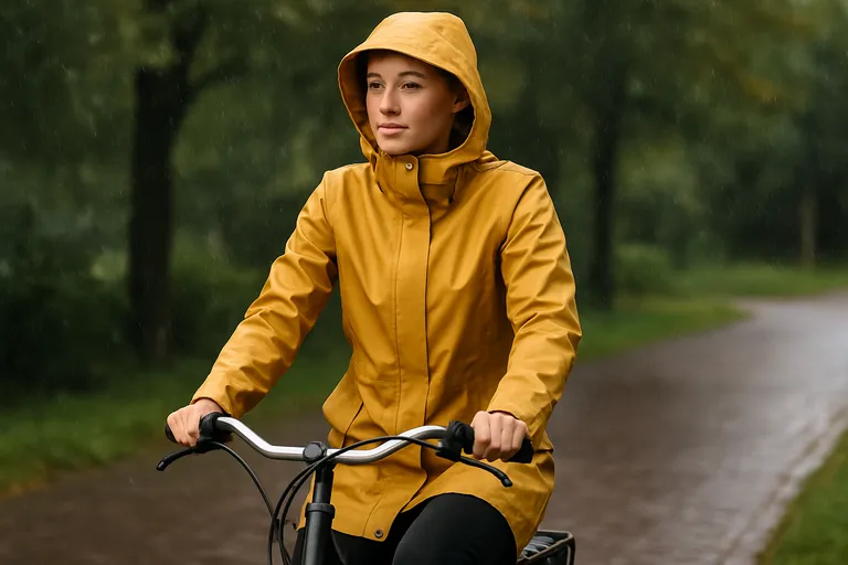 Zo kies je jouw regenjas dames voor op de fiets