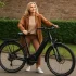 Elegant en stabiel rijden: elektrische damesfiets met geïntegreerde accu voor meer comfort en controle