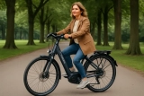 Elektrische damesfiets van Koga: stijlvol comfort en moeiteloos rijplezier voor elke rit