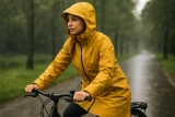 Stijlvol, waterdicht en ademend: de ideale regenjas voor dames op de fiets